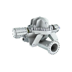 Bomba centrífuga de doble succión dividida axial horizontal de dos etapas para industrias químicas pesadas y de gas natural - Product Image 2