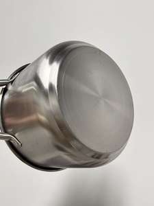 高品質ステンレス製調理器具5点セット、家庭用キッチン用スープ＆ストックポット、蓋付き、ステンレス裏地付き - Product Image 5