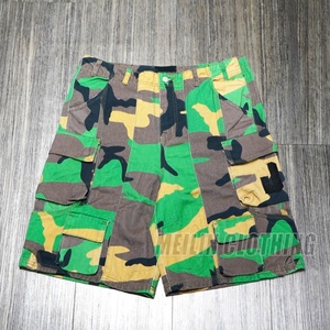 Shorts en jean décontractés pour hommes, imprimés sur toute la surface, personnalisés, avec poches, shorts lavés, shorts de créateur pour hommes - Product Image 3