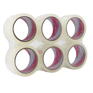 Hete Verkoop Waterdichte Verpakking Bopp Tape Doorzichtige Bopp Tape Custom Plakband 48Mm