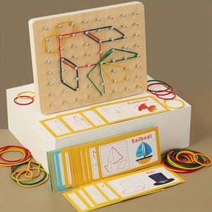 Jouet de <span class=keywords><strong>puzzle</strong></span> amusant pour le cerveau des enfants en forme de bande créative en bois - Product Image 6