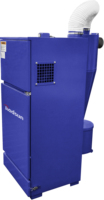 Nouvelle cabine de sablage électrique haute pression avec collecteur de poussière cyclonique, pompe, grande zone de travail pour une efficacité de sablage abrasive