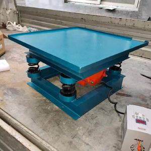 Mesa vibratória para concreto, pequena bancada vibratória para teste placa plana de vibração frequência de módulo de vibração para moldes de concreto - Product Image 5