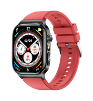 Reloj Inteligente TK18 TFT IP67 Resistente al Agua con Láser, Monitor de Presión Arterial, Frecuencia Cardíaca, Oxígeno en Sangre, Monitorización Médica, Correa de Silicona Cuadrada, 11-30 Días de Autonomía
