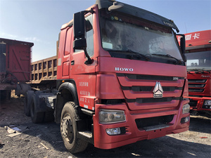 รถบรรทุกหัวลากมือสอง Sinotruk Euro2 ดีเซล 6x4 พวงมาลัยซ้าย HOWO 10 ล้อ รับน้ำหนัก 21-30 ตัน 371 แรงม้า กล้องมองหลัง 360 องศา - Product Image 2