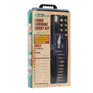 Soldador Eléctrico Pro'skit de 25W 220V, Lápiz de Pirograbado para Transferencia de Calor y Grabado en Madera - Product Image 3