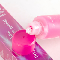 Emballage personnalisé, dentifrice en tube double, ensemble complet de nettoyage buccal de voyage pour adultes