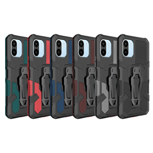 Étui de téléphone magnétique pour Xiaomi 11T <span class=keywords><strong>Pro</strong></span>/11 Lite/<span class=keywords><strong>Poco</strong></span> X5 X4 M4 M3 <span class=keywords><strong>Pro</strong></span> C40, protection anti-chute, béquille, airbag - Product Image 1