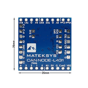 MATEK CAN-L431 AP_Periph CAN Node DroneCAN L431 26X26 มม. สำหรับ ArduPilot GNSS บารอมิเตอร์ เซ็นเซอร์วัดความเร็วลม GPIO - Product Image 2