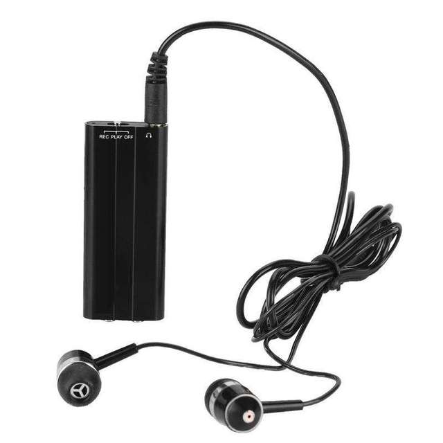 Hot Selling Wholesale VOR Activated Mini Audio Recorder With Noise Reduction and MP3 Function Digital Voice Record