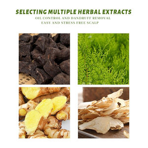 Gingembre contrôle de l'huile fortifiant lavage des cheveux réparateur follicule sans sensibilité extrait de plante pure nourrir les mèches de cheveux brillants - Product Image 4