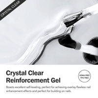 Robifel Gel Micro Constructeur Haute Clarté Standard UE Durcissant pour Extension d'Ongles Soak Off Vente en Gros OEM pour Salons de Manucure