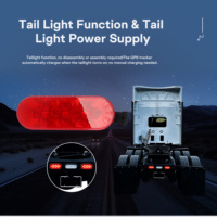 Localizador GPS 4G LED para Luces Traseras de Camiones, con Certificación DOT y FCC, Monitoreo del Comportamiento de Conducción en Tiempo Real para Semirremolques