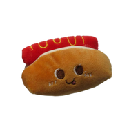 Jouets pour chats en forme de hamburger et de frites, jouets pour chats en catnip, jouets à mâcher sûrs et durables, jouets pour chats pour l'exercice et le jeu
