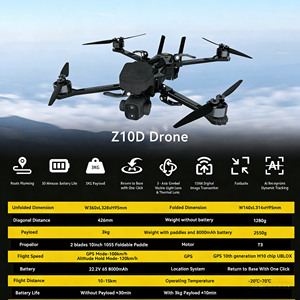 Professional Thermal Imaging FPV <b>Drone</b> 10 Inch 3kg Heavy Payload 30 Mins Long Flight <b>4K</b> Night Vision Camera AI Recognition UAV - Product Image 1