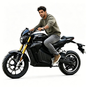 Moto électrique sportive V8 72V économique haute puissance, vitesse maximale 80 km/h, 3000W, haute performance - Product Image 3
