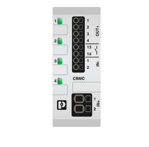 MT-Phoenix Contact CBMC E4 24DC/1-4A NO 2906031 เบรกเกอร์วงจรอิเล็กทรอนิกส์ 4 ช่องปรับได้ 24DC สำหรับติดตั้งบนราง DIN - Product Image 1