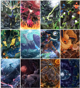 Nouvelle collection de cartes en papier coloré Z-Studio Poke Moned, cartes rares <span class=keywords><strong>Pikachu</strong></span> Charizard, cartes d'art lenticulaires 3D pour enfants, cadeaux - Product Image 5