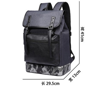 Mochila Escolar Impermeable de Piel Sintética Oxford Personalizada y Moderna con Puerto USB, Logotipo Personalizado, Bolsas para Portátil Universitarias para Hombre - Product Image 2