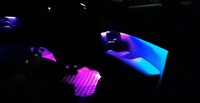 Kit d'éclairage d'ambiance intérieur RGB 23 LED avec contrôle des portes et des zones de repose-pieds via APP/WeChat pour Volvo XC90 2015-2024