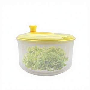 เครื่องปั่นสลัดผักพลาสติกแบบใช้มือ-อุปกรณ์ทำสลัดรักษ์โลก - Product Image 1