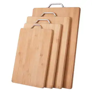 Tabla de corte comercial de bambú para cocina, de fibra de madera, grande, para acampar, respetuoso con el medio ambiente, industrial, xxl