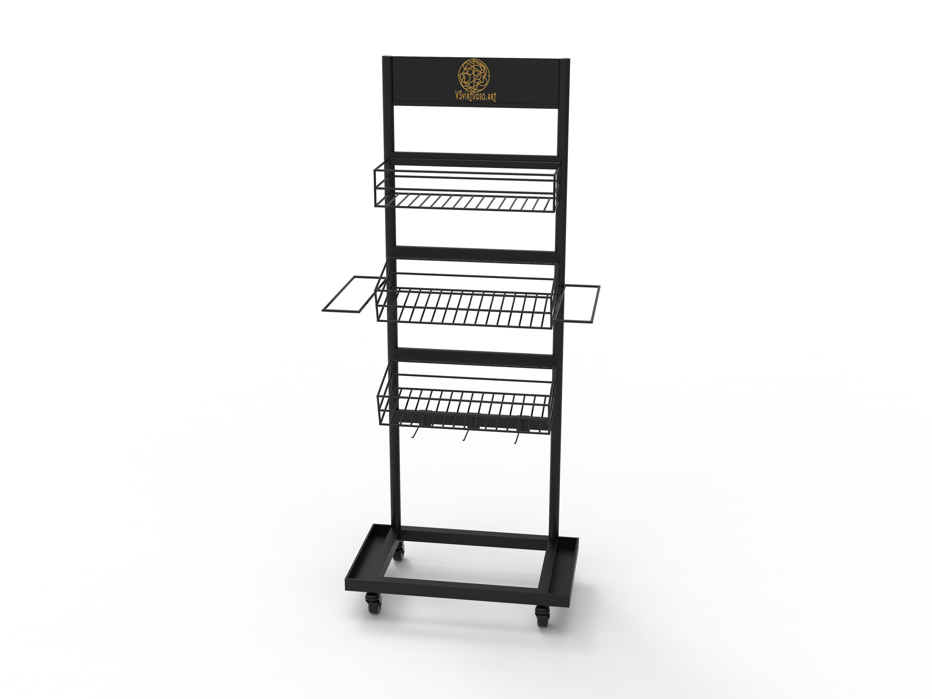 Customized Display Umbrella Display Racks and Stand for Supermarket Retail Umbrella Display Stand for Shop — view 4