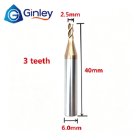 Fraiseuses à clés en acier au carbure de 1,5 mm, 1,9 mm, 2,0 mm, 2,5 mm, outil de serrurier pour machine à percer les clés Xhorse CGDI 2M2 Tank