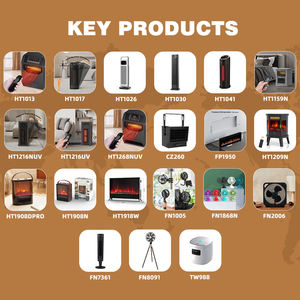 Calentador Eléctrico de Espacio con Control Remoto Infrarrojo, Elementos de Cuarzo, Diseño Delgado, Montaje en Pared y de Pie, Pantalla LED, Fabricado en Tailandia - Product Image 5