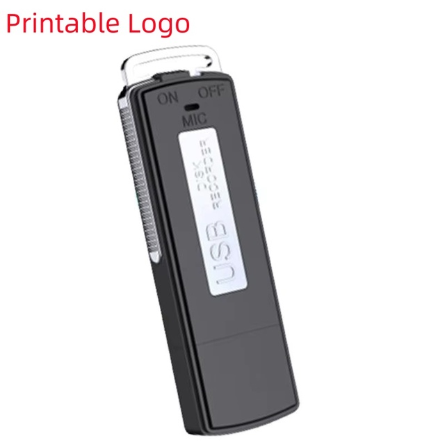 Hot USB Voice Recorder USB Flash Drive Voice Recorder One-Click Recording Power-Off Saving Plug Directly Into A USB Flash Drive