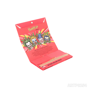 Honeypuff New Design Clown Series Color 110mm Kingsize <b>Rolling</b> Paper With Filter Tips Smoking Accessories - Product Image 3
