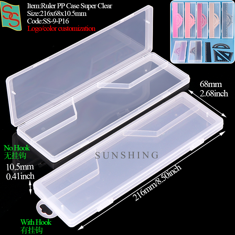 P16:216x68x10.5mm-Ruler PP Case