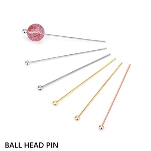 Bán buôn số lượng lớn 925 sterling Silver Eye Head pin 18K mạ vàng needles handmade <span class=keywords><strong>DIY</strong></span> trang sức phụ kiện 20mm/30mm/40mm kích cỡ - Product Image 5