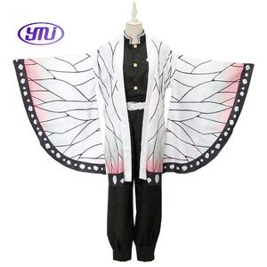 Disfraz <span class=keywords><strong>de</strong></span> Kochou <span class=keywords><strong>Shinobu</strong></span> Anime Kimetsu No Yaiba con Peluca y Pendientes Uniforme Kimono Set <span class=keywords><strong>de</strong></span> <span class=keywords><strong>Ropa</strong></span> Trajes <span class=keywords><strong>de</strong></span> Cosplay Demon Slayer - Product Image 2