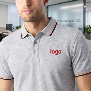 Custom logo Polo Shirt <strong>Clothing</strong> Manufacturers Men's Embroidered Polo Shirts Cotton Design Customized Polo Shirt Company Uniform - Product Image 2