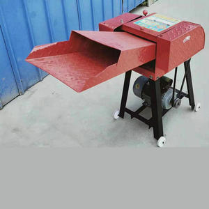 Broyeur de pailles électrique à 4 lames en acier, machine multifonctionnelle de traitement des aliments pour tiges de maïs et herbe - Product Image 1