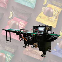 Machine d'emballage industrielle SZ-450 pour sacs en plastique, horizontale, automatique, 30-100 sacs/min, multi-ensachage, pour aliments, en-cas, bonbons, chocolat