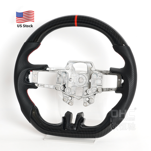Volante de fibra de carbono Hydro Dip de stock local de EE. UU. Para <span class=keywords><strong>Ford</strong></span> <span class=keywords><strong>Mustang</strong></span> Ecoboost Gt <span class=keywords><strong>Shelby</strong></span> Gt350 <span class=keywords><strong>Gt350r</strong></span> 2015-2017 2018-2023 - Product Image 1