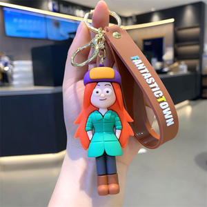 Llavero de Ciudad Extraña, Lindo Muñeco de PVC Meibao <span class=keywords><strong>Dipu</strong></span>, Colgante para Parejas, Colgante para Bolsa de Coche, Pequeño Regalo - Product Image 5