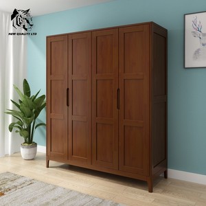 Armario de madera para dormitorio, diseño nuevo, ecológico, con logotipo personalizado, precio de fábrica al por mayor, gran stock disponible. - Product Image 6
