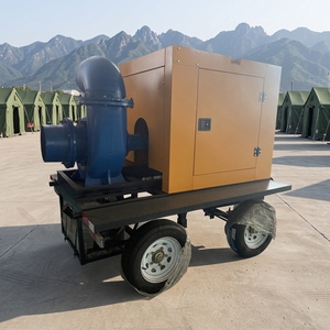Système de drainage des eaux pluviales pour parcs industriels – Pompe à flux mixte anti-inondation en fonte, haute efficacité, économie d'énergie, grand débit - Product Image 1