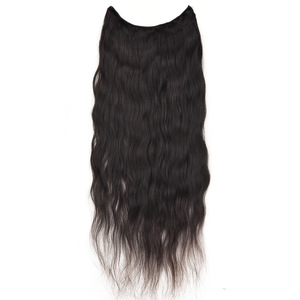 Parche de peluca rizada de <span class=keywords><strong>pelo</strong></span> Real en forma de U, parche de extensión de Peluca de cabello humano, Parche de extensión de Peluca de <span class=keywords><strong>pelo</strong></span> Real rizado largo ondulado grande - Product Image 3