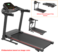 Máquina de correr avanzada, cinta de correr comercial, cinta de correr eléctrica motorizada para gimnasio, equipo de Fitness