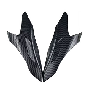 Ailerons latéraux de course pour moto <span class=keywords><strong>Triumph</strong></span>, déflecteurs de vent fixes aérodynamiques, accessoires d'installation non destructifs - Product Image 3