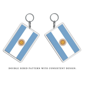 Cadeaux promotionnels pour les fans de football, porte-clés en acrylique avec drapeau de Jordanie, porte-clés, souvenir touristique - Product Image 3