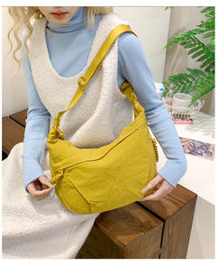 Bolso de bola de masa hervida versión coreana minimalista y de moda Popular este año nuevo bolso de hombro de alta calidad bolso de mano de gran capacidad - Product Image 3