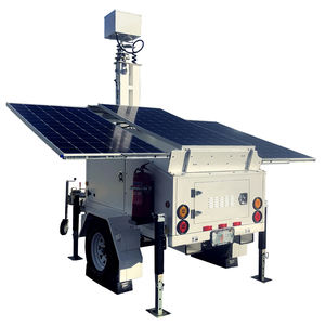 निर्माता पोर्टेबल सोलर ट्रेलर लाइट टावर्स वायरलेस सीसीटीवी कैमरा टॉवर - Product Image 2