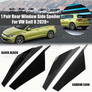 Pair Rear <b>Window</b> Side Spoiler <b>Cover</b> Strip Decor Trim For VW Golf 8 2020+ Car Exterior Tail Wing <b>Cover</b> Trim Lip Spoilers & Wings - Product Image 1