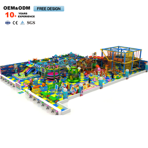 Parque de Juegos Infantil Comercial Interior con Cuerdas Grandes de Nailon para Exploración en Centros Comerciales - Product Image 1