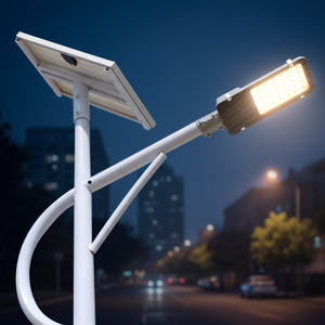 Poteaux d'<span class=keywords><strong>éclairage</strong></span> de rue en fer polygonal usagés, lampadaires extérieurs - Product Image 2